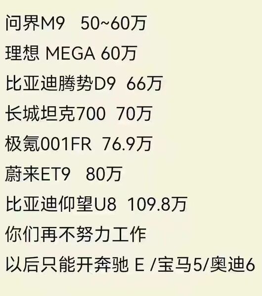 57万问界M9，80万蔚来ET9，中国车凭啥卖贵？